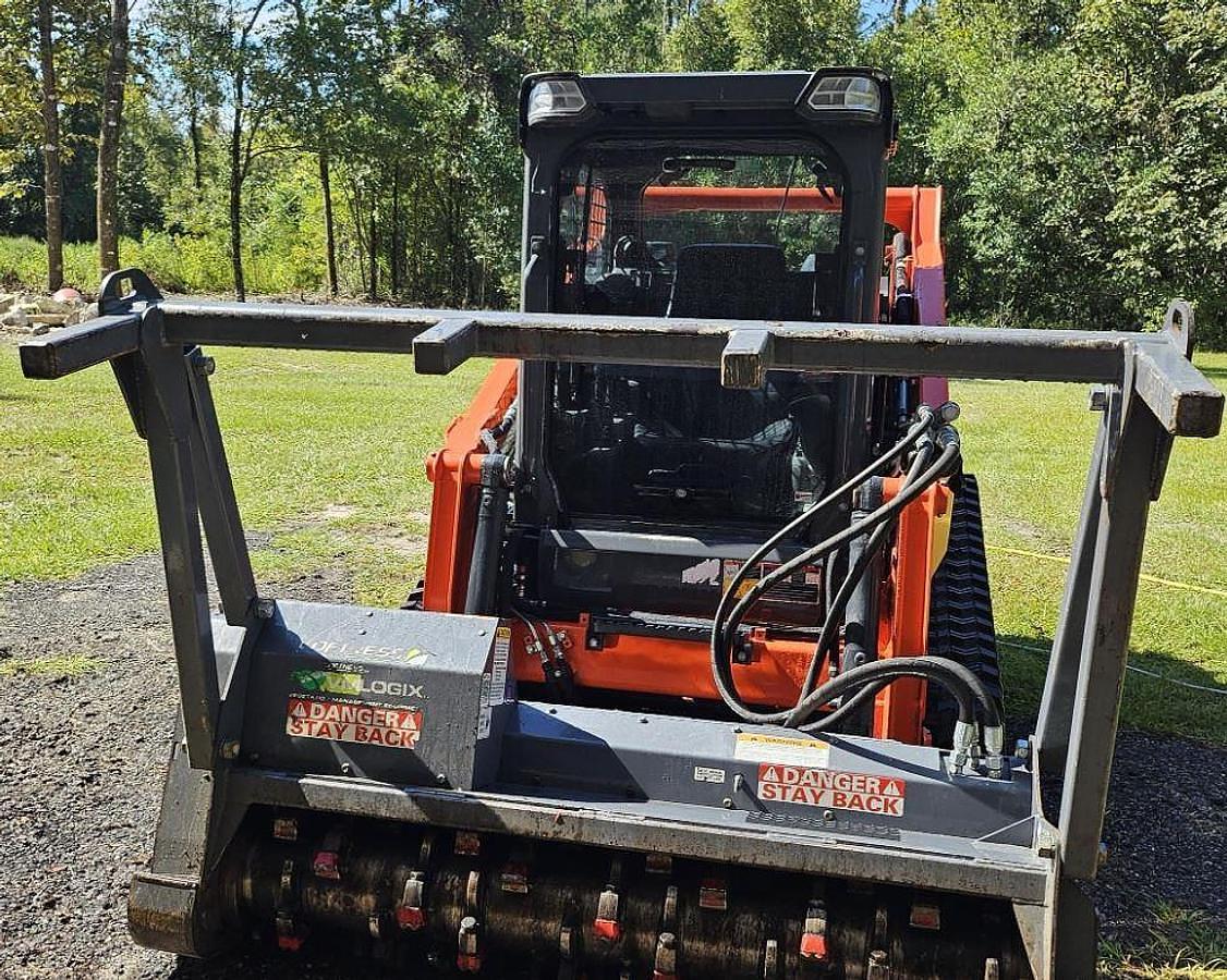 Used 2024 Kubota SVL75-3 Loader with Mulcher