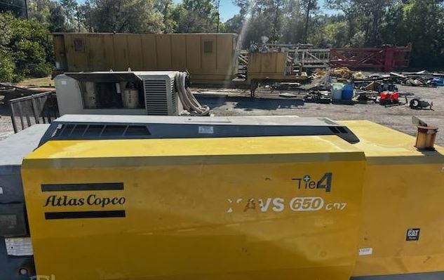 Used 2014 ATLAS COPCO XAVS650CD7 Air Compressor