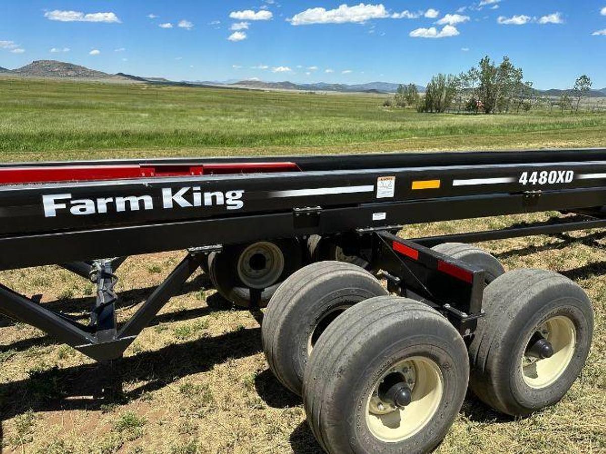 Used 2021 Farm King 4480 XD Square Bale Carrier
