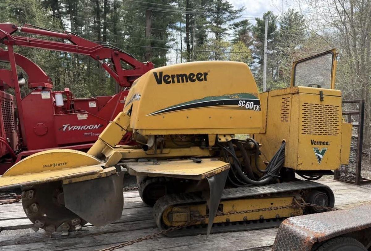 Used 2012 Vermeer SC60TX Stump Cutter