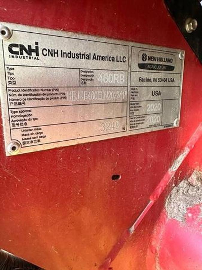 Used 2020 New Holland 460 Round Baler