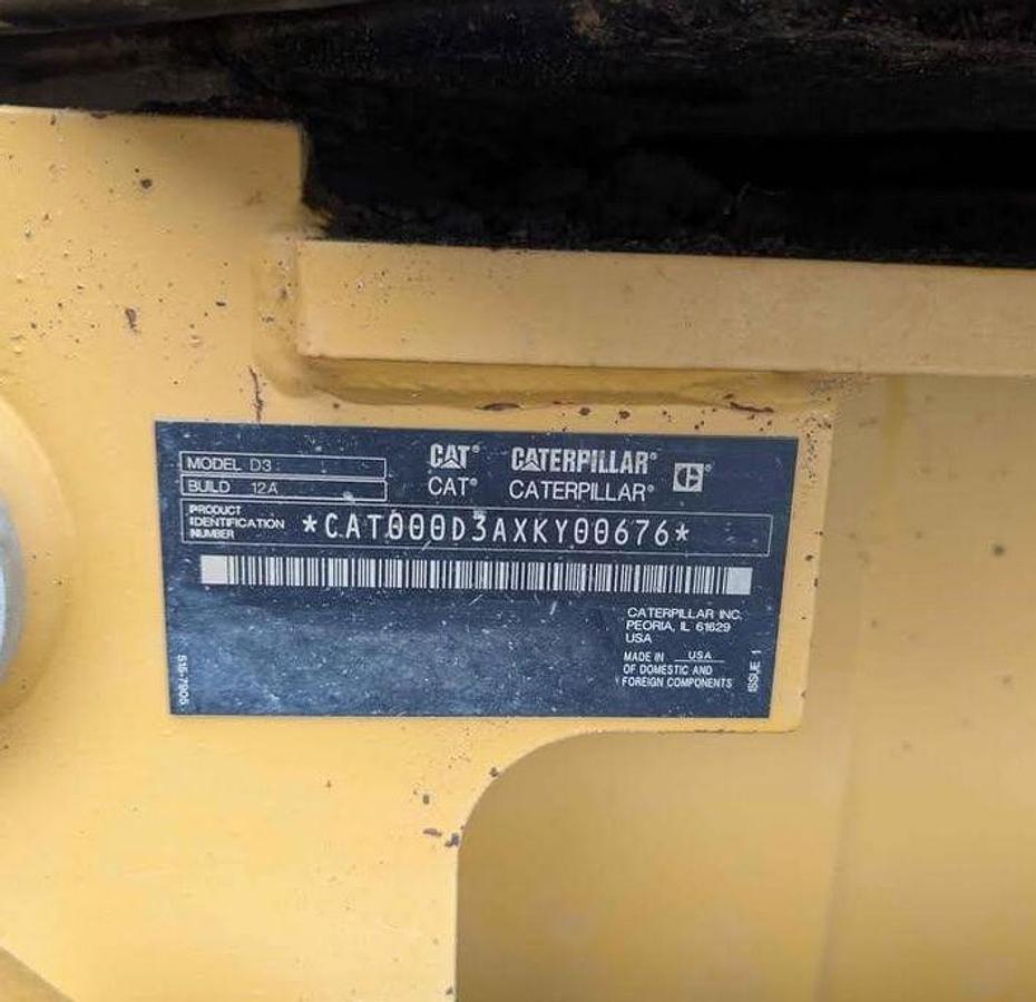 Used 2021 CATERPILLAR D3 LGP Dozer