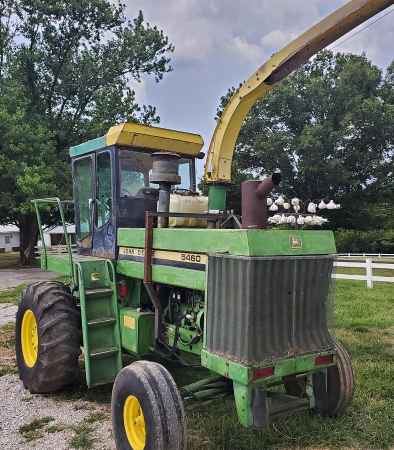 Used 1998 John Deere 5460 with Kemper 3000