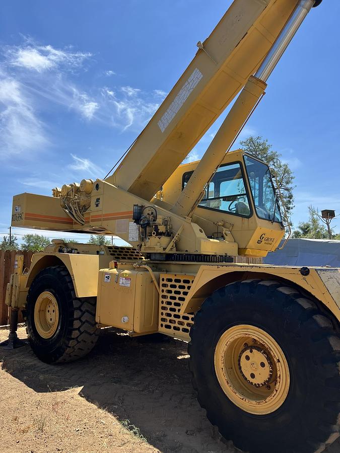 Used 1998 Grove RT635C Terrain Crane
