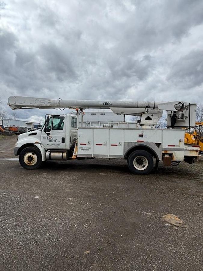 Used 2007 International with Mounted Altec 58' 2 Man Bucket