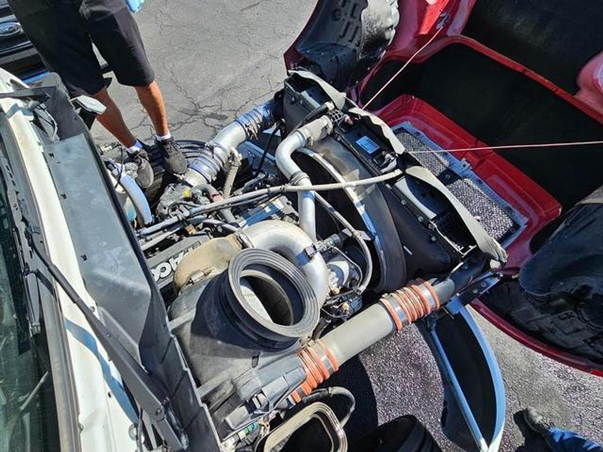 Used 2017 Palfinger PK15500 Mounted on a 2017 Kenworth T370