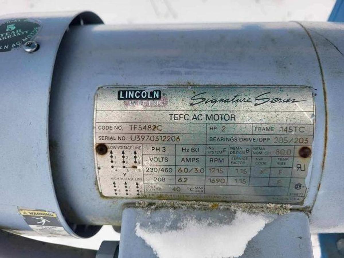 Used 2013 Baker Rooftop Green Chain Conveyor Deck