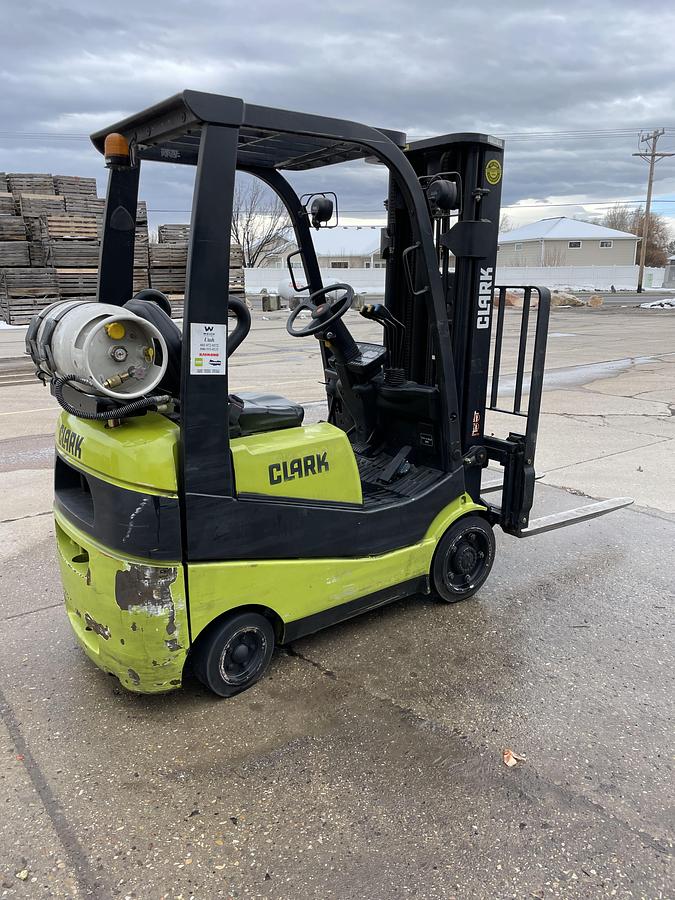 Used 2020 Clark Propane Forklift
