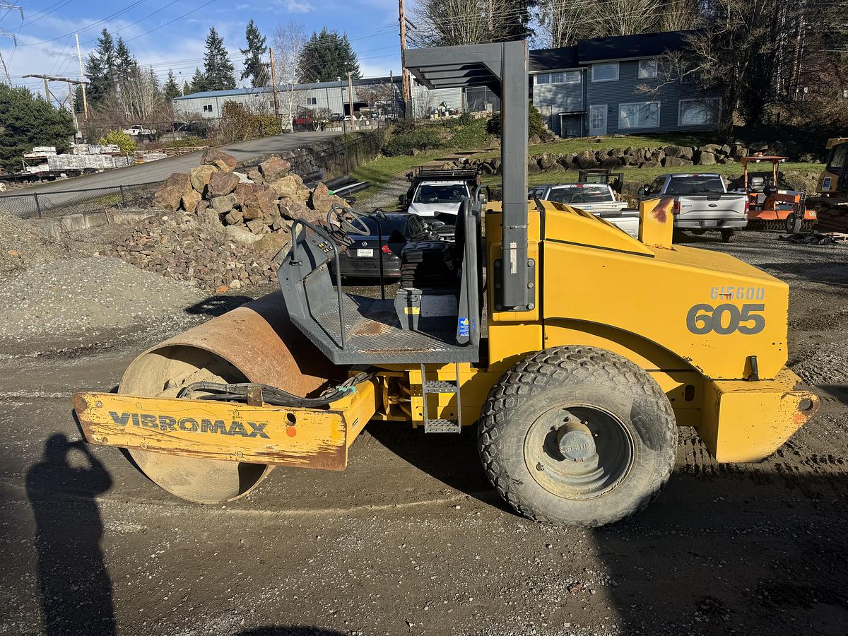 Used Vibromax 605 Vibratory Roller Compactor