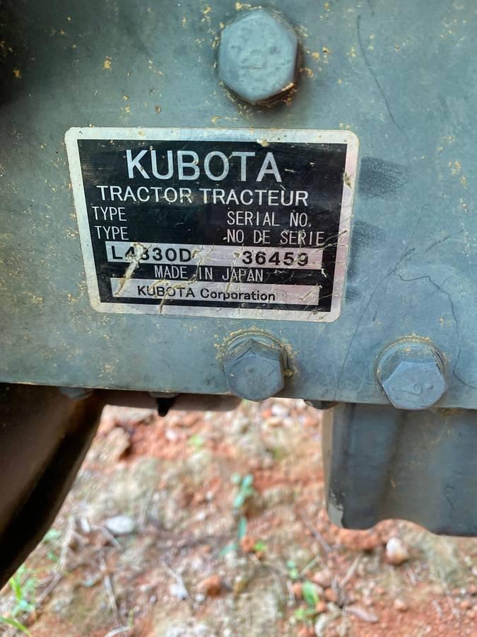 Used 2005 Kubota L4330 4WD Tractor with LA853 Loader