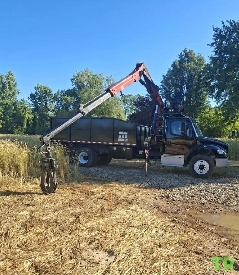 Used 2024 Freightliner Business Class M2 106 with Fassi F145 AZ Grapple & 16-Foot Dump Bed