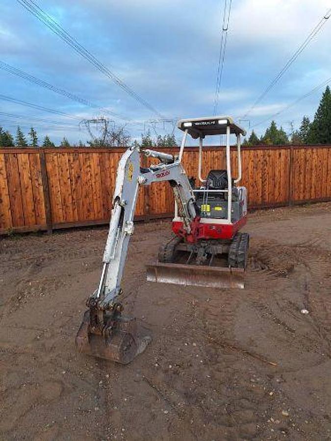 Used 2012 Tekeuchi TB016