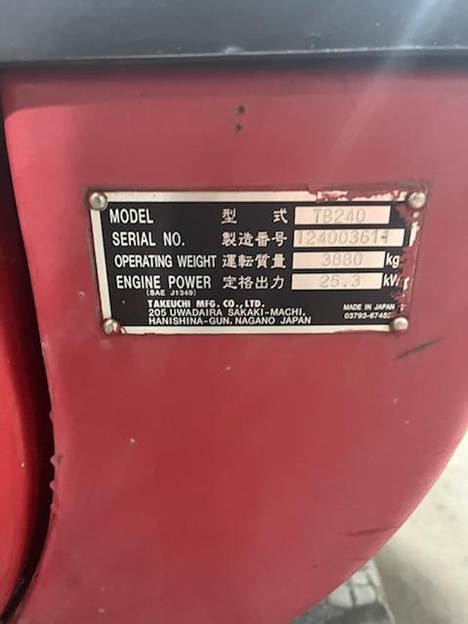 Used 2019 Green Machine TB240 Mini Excavator