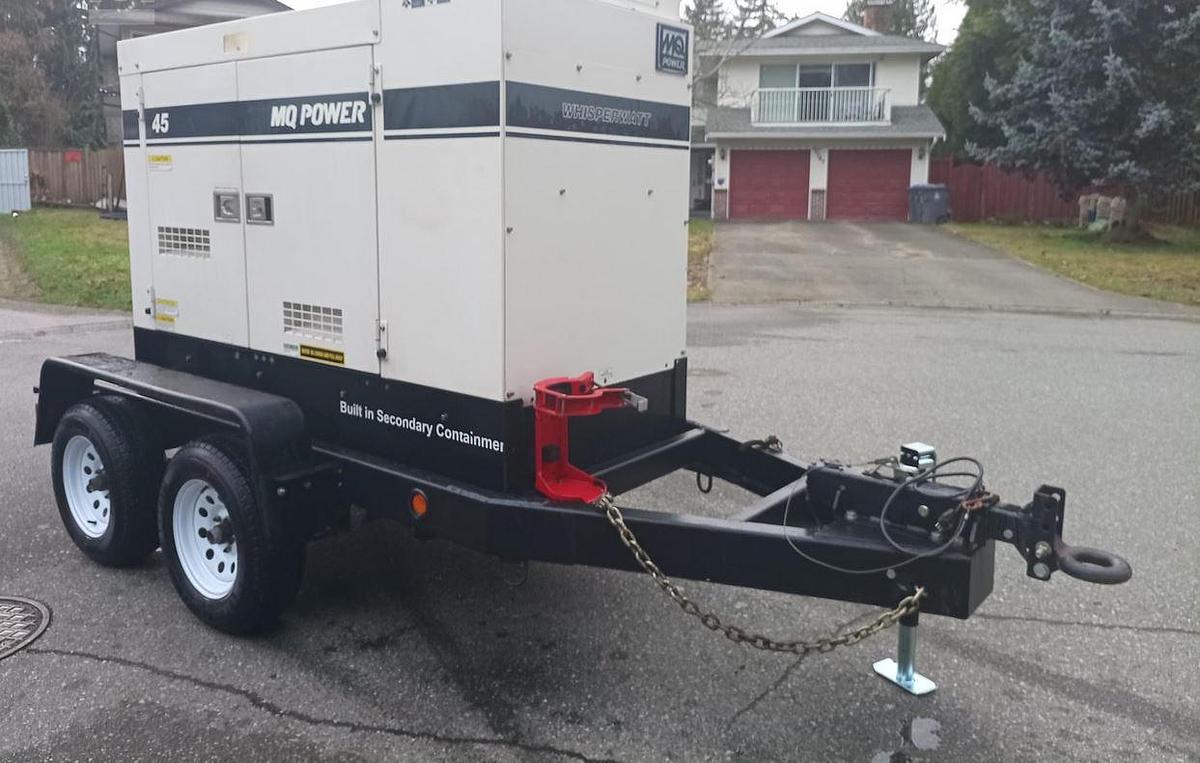 Used 2020 MULTIQUIP WHISPERWATT DCA45SSIU4F Generator