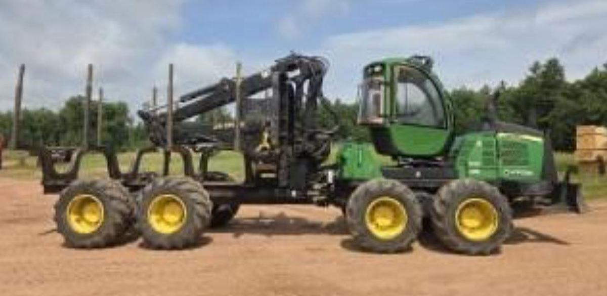 Used 2016 John Deere 1210E Forwarder