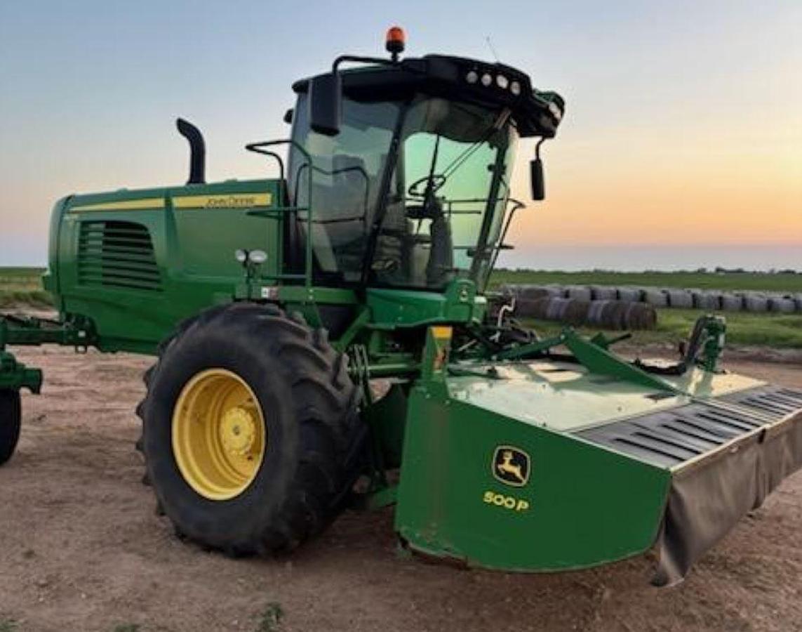 Used 2018 John Deere W235R Windrower