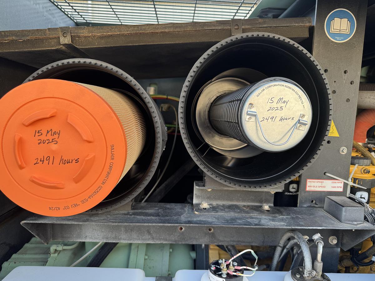 Used 2019 Sullair 375H Air Compressor