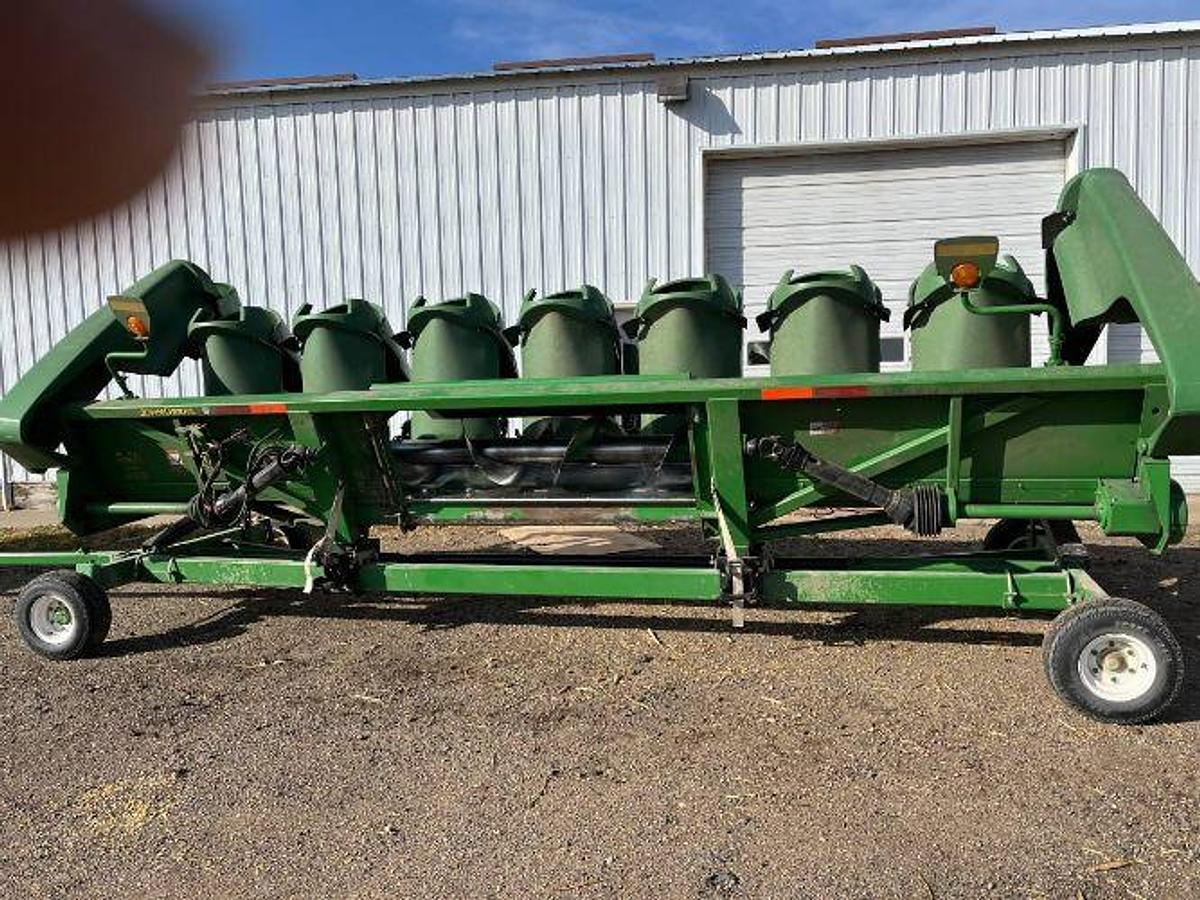 Used 2007 JOHN DEERE 893 Corn Head and Head Cart