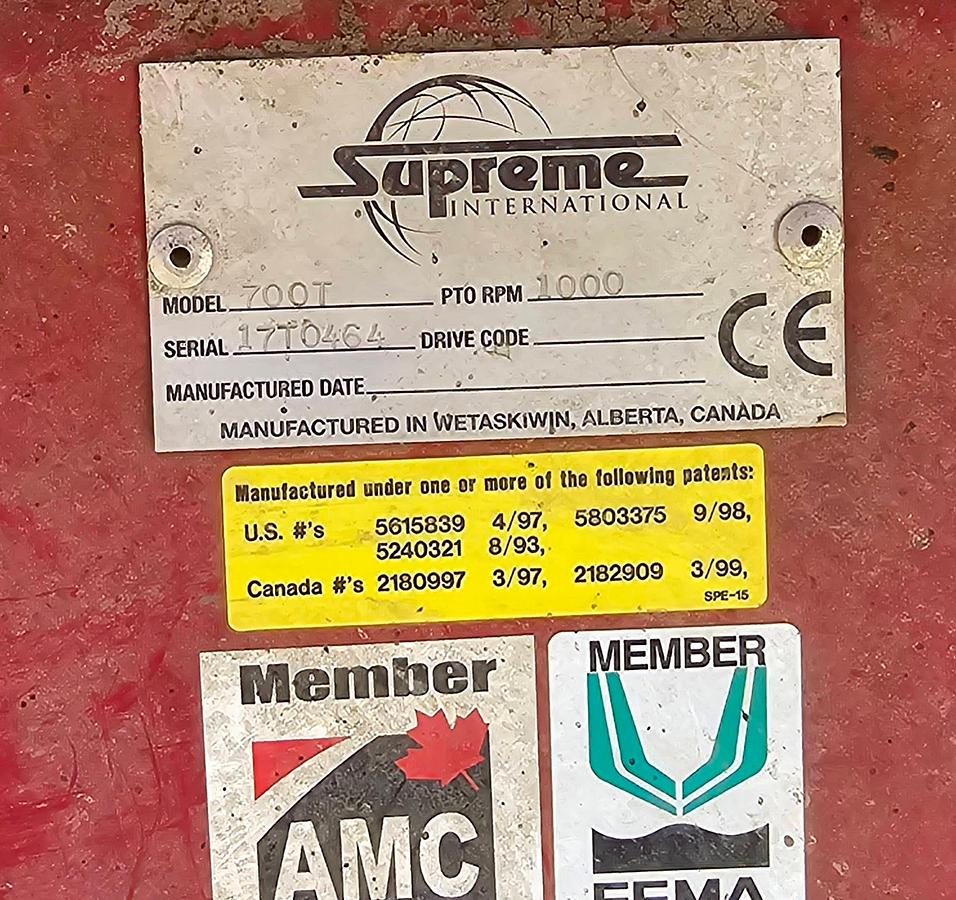 Used 2014 Supreme 700P