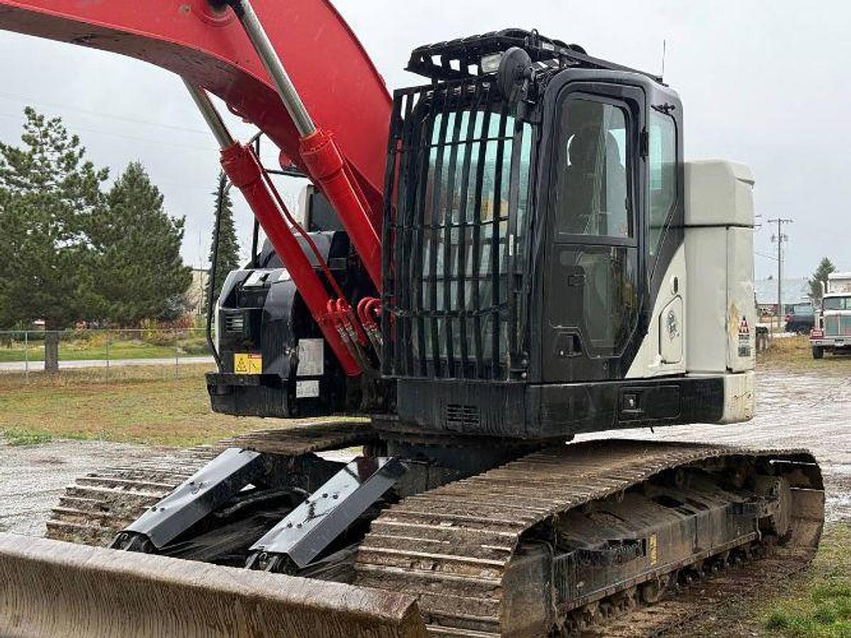 Used 2021 Linkbelt 245X 4 DZ Excavator with Dozer Blade