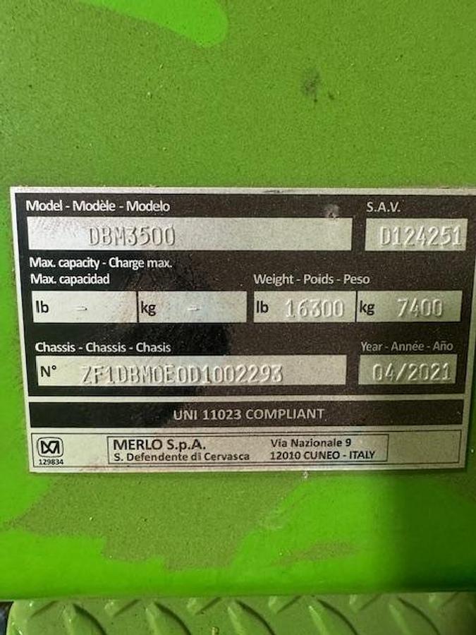 Used 2021 Melo Self-Loading Mixer