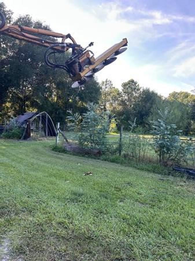 Used 2001 John Deere 6300 Boom Mower / Tree Trimmer