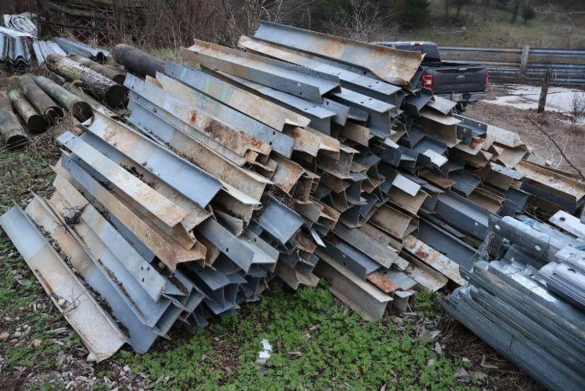 Used Unknown Assorted Guard Rails and I-Beam Posts