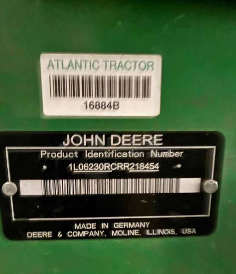 Used 2024 John Deere 6R 230 (With Warranty Included)