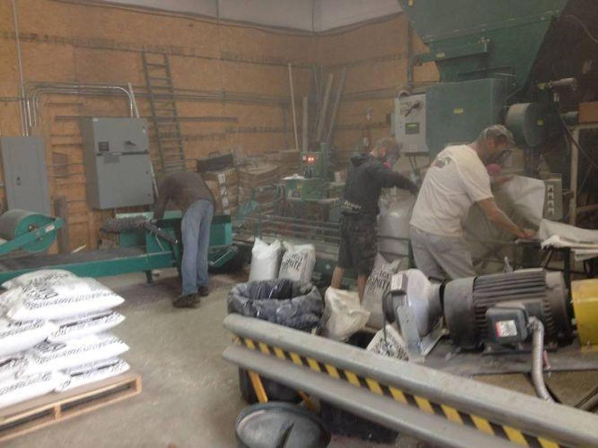 Used 2009 Bouldin Lawson Mixer / Auto Bagger / Incline Conveyor / Sealer Model 17021 & Model 143