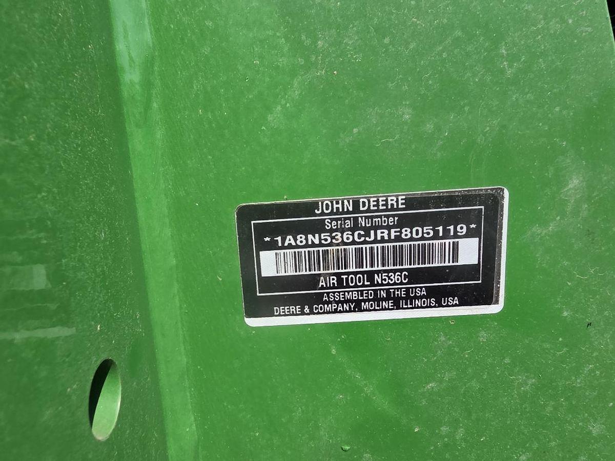 Used 2024 John Deere N536C Air Drill
