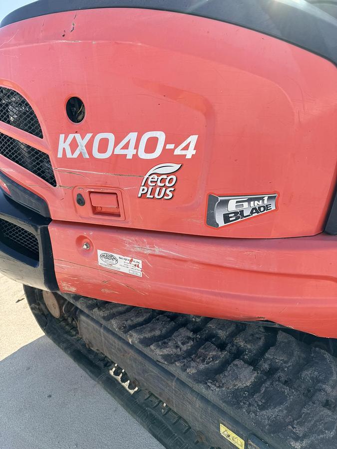 Used 2019 Kubota KX040-4 Mini Excavator