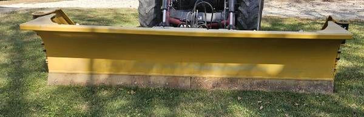 Used 2014 HLA 1016 Blade Box and Snowplow