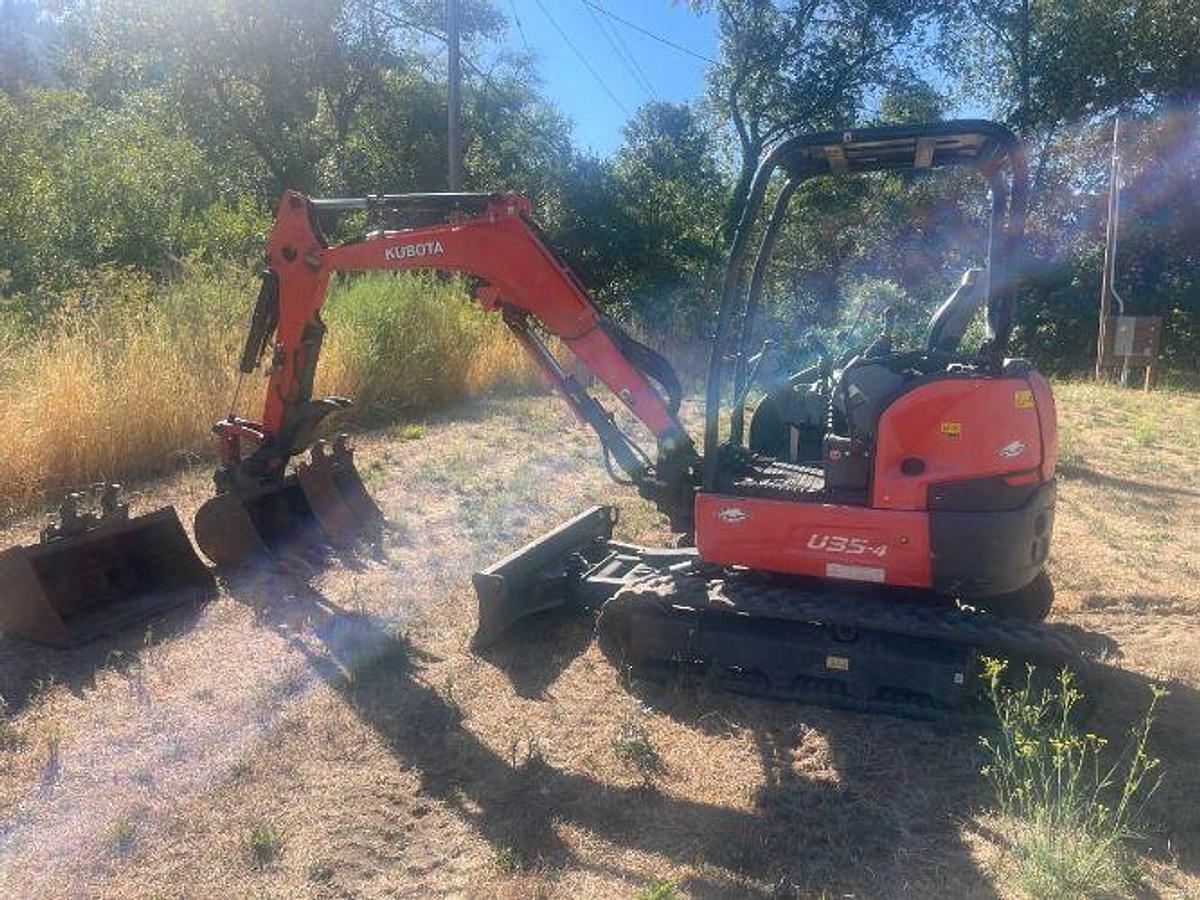 Used 2014 Kubota U35-4 Mini Excavator
