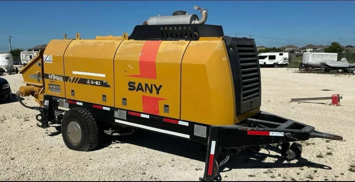 Used 2008 Sany HBT80C Concrete Pump