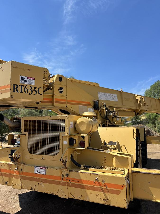 Used 1998 Grove RT635C Terrain Crane
