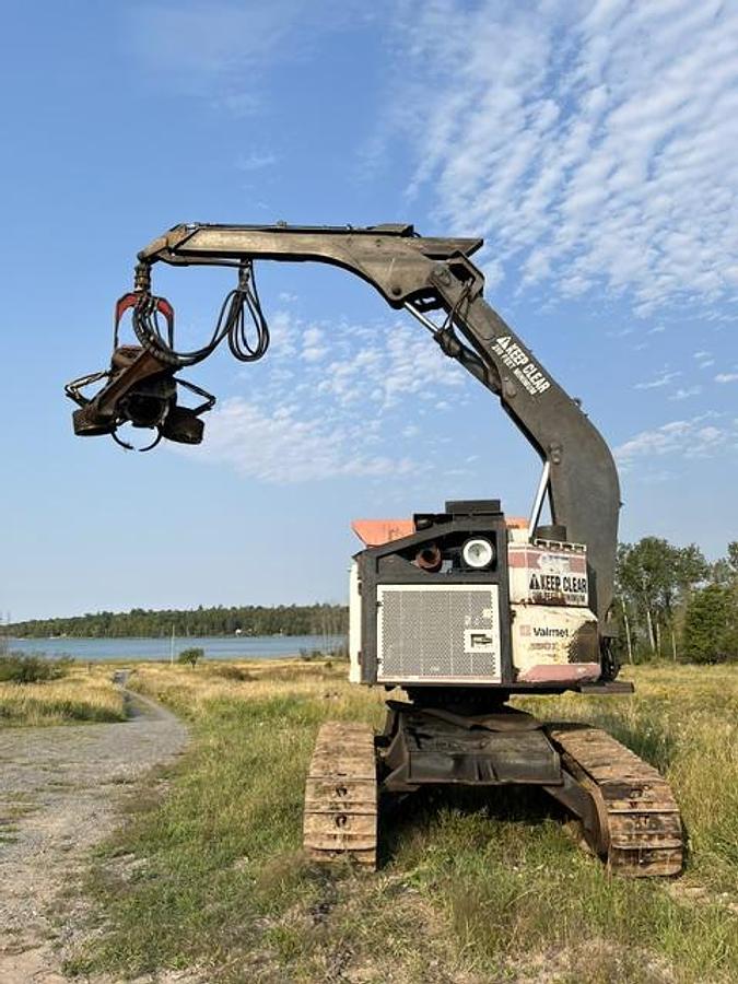 Used 2003 Valmet 530T Harvester w/ 370E Processing Head