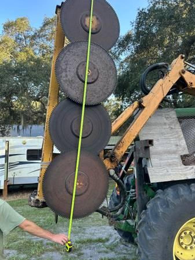 Used 2001 John Deere 6300 Boom Mower / Tree Trimmer