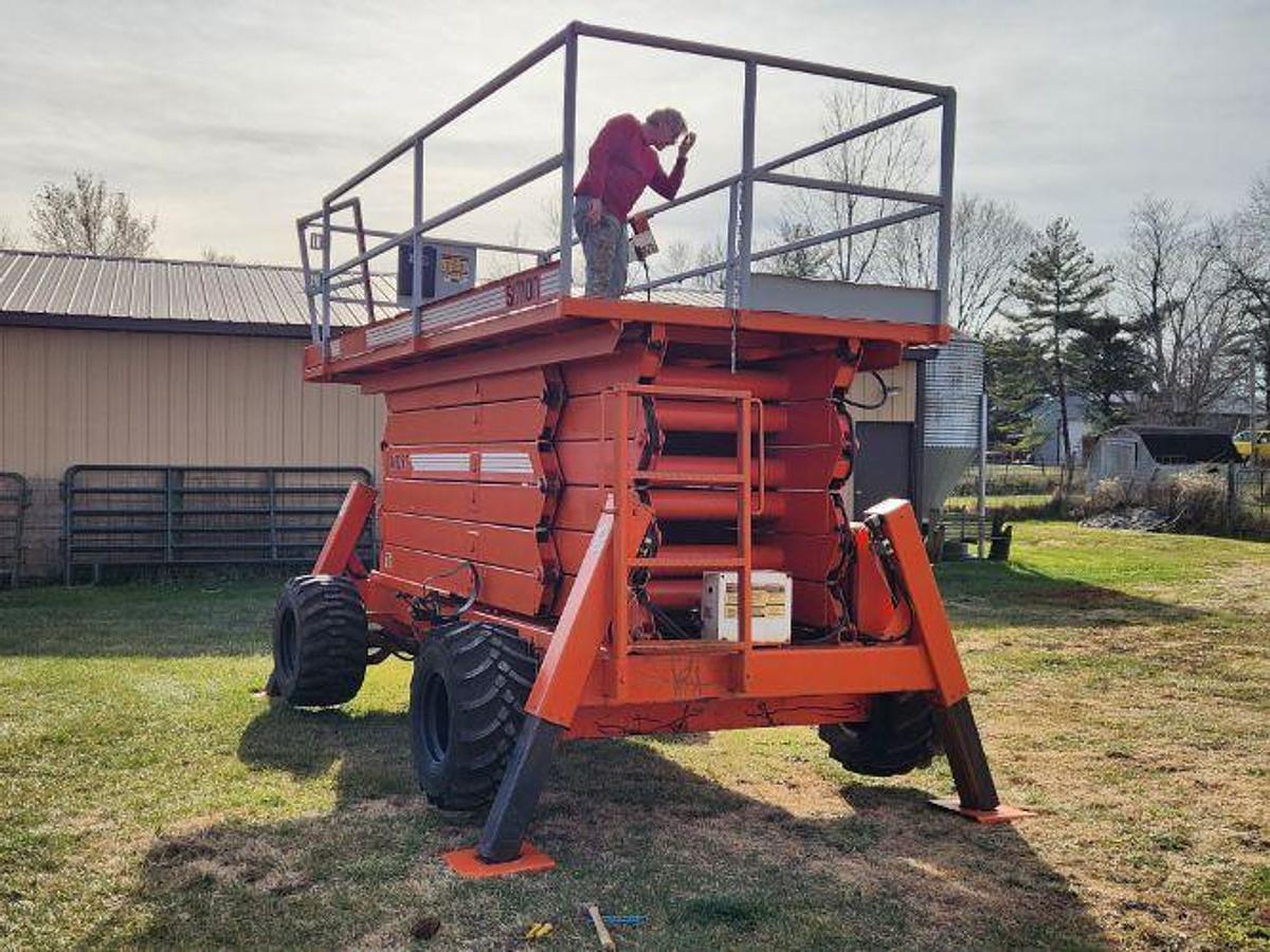 Used 2007 SIMON scissor lift
