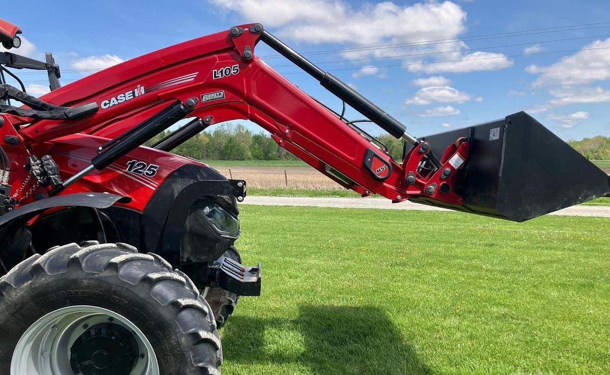 Used 2022 CASE IH MAXXUM 125 Tractor