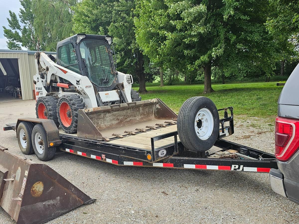 Used 2018 Bobcat S650 w/ Pj Tilt Trailer