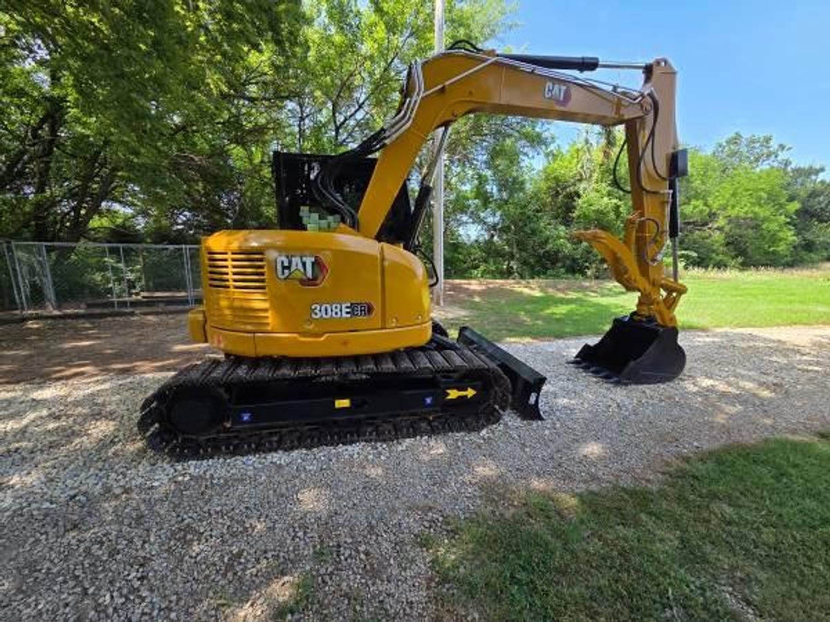 Used 2023 Caterpillar 308E CR Mini Excavator