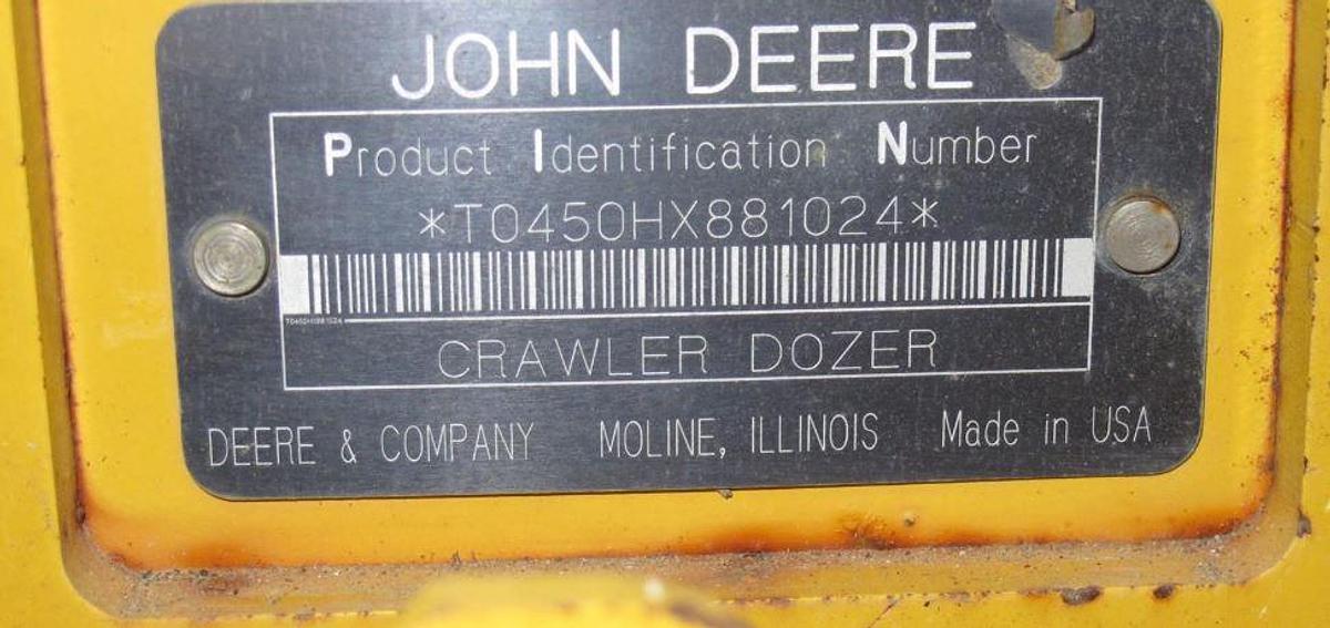 Used 1999 John Deere 450 Crawler Dozer