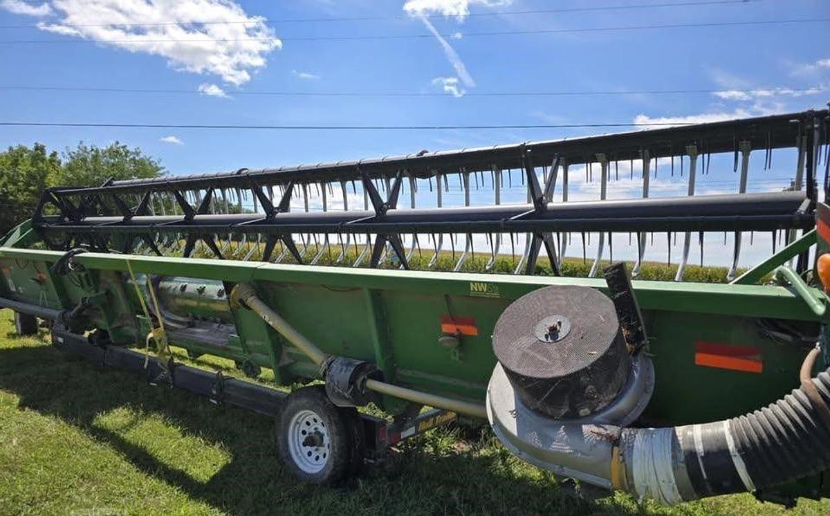 Used 2007 John Deere 630F Flex Head