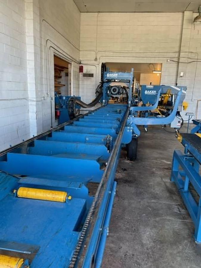 Used 2007 Baker Blue Streak Model 3630E Band Saw Mill