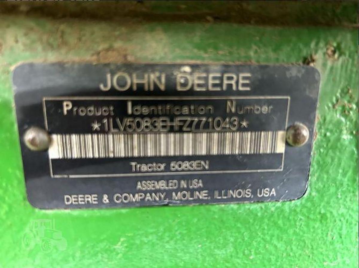Used 2015 John Deere 5083EN