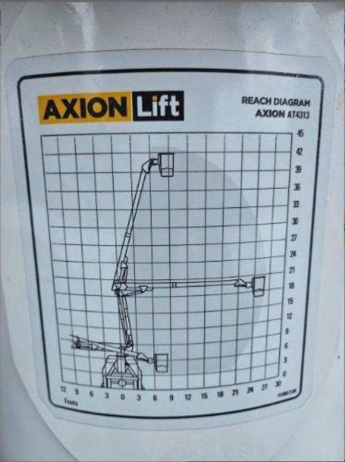 Used 2023 Ford F550 With Mounted On 2023 Axionlift AT4313L