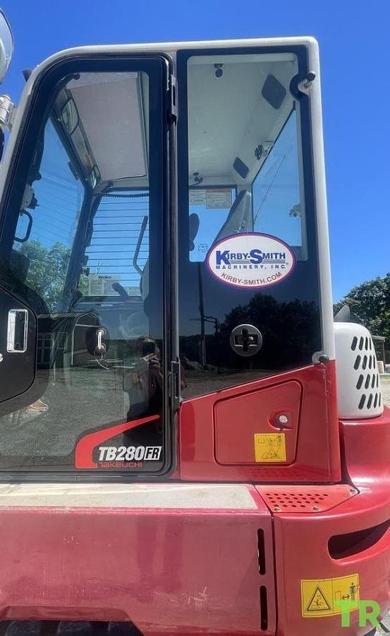 Used 2020 Takeuchi TB280FR Compact Excavator