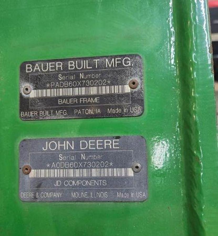 Used 2009 JOHN DEERE DB60