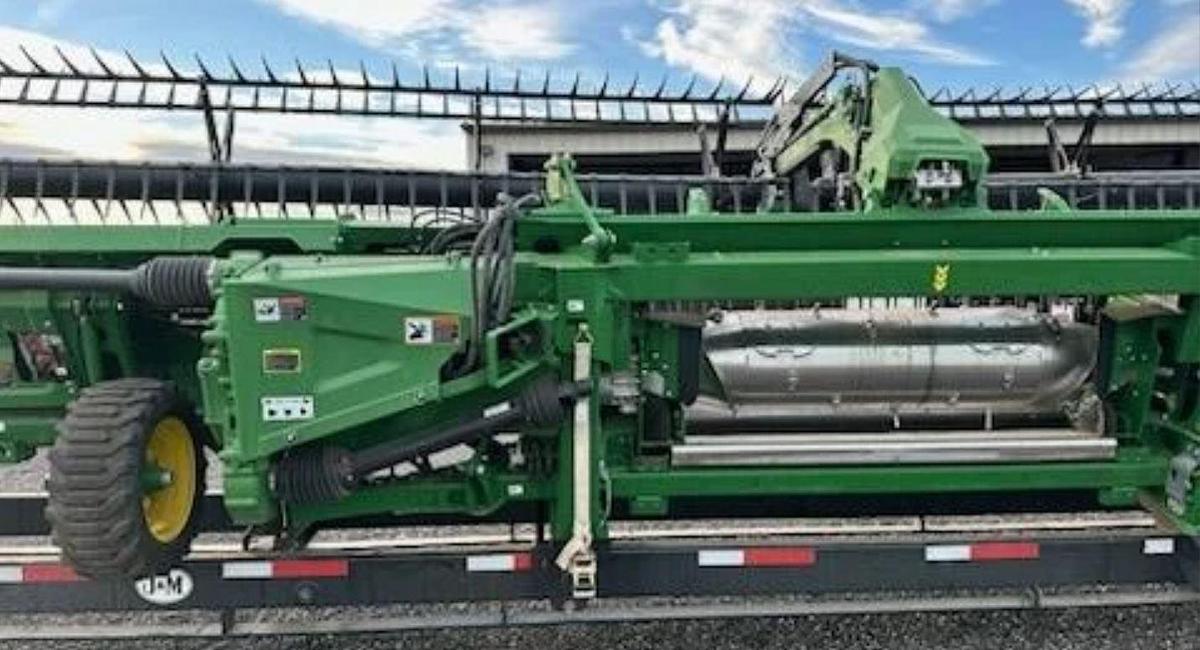Used 2023 John Deere HD50R With J&M TB-7000 HD Header Cart