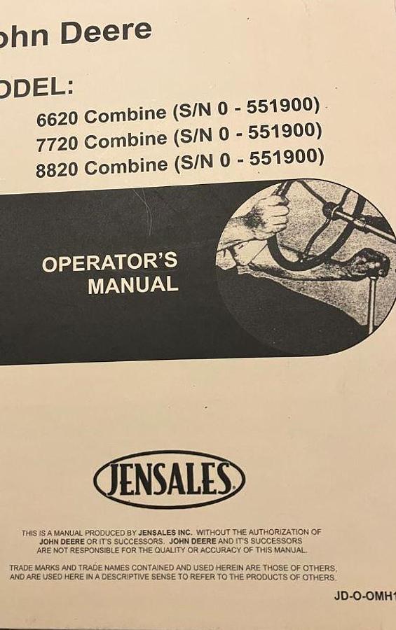 Used 1981 JOHN DEERE 7720 Combine